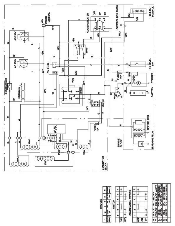 CHAMPION 7500 E2 DF Frame Type Electric Start Dual Fuel Generator-fig-23
