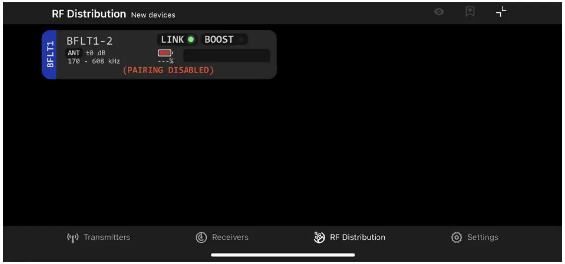 WISYCOM BFLR1 Portable RF Over Fiber Unit 2