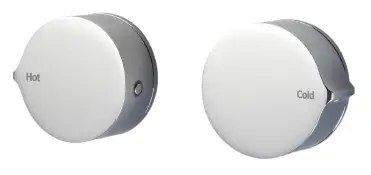 rogerseller 3606013001 Eccentric Wall Top Assembly Chrome