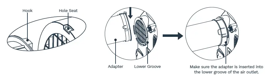 hOmeLabs HME020235N PORTABLE AIR CONDITIONER fig-5