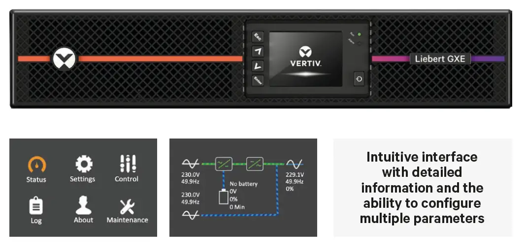 VERTIV Liebert GXE3-6000IRT4UXL Uninterruptible Power Supply 2
