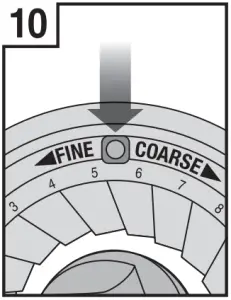 BCG600 SCG600 - ADJUSTING CONICAL BURRS - 10
