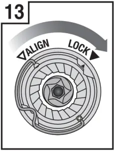 BCG600 SCG600 - ADJUSTING CONICAL BURRS - 13