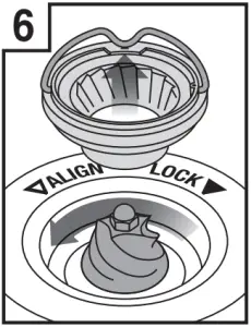 BCG600 SCG600 - ADJUSTING CONICAL BURRS - 6