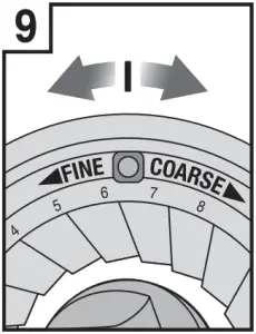 BCG600 SCG600 - ADJUSTING CONICAL BURRS - 9