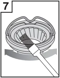BCG600 SCG600 - CLEANING CONICAL BURRS - 7