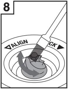 BCG600 SCG600 - CLEANING CONICAL BURRS - 8