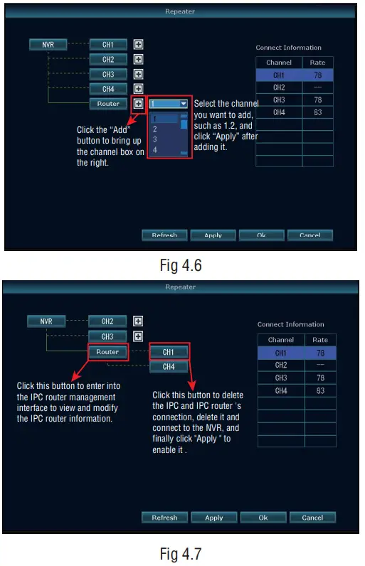 YESKAMO Wireless Repeater IPC Router - Manual repeater settings