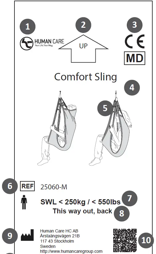 HUMAN-CAHUMAN-CARE-Comfort-Sling-Soft-25064- (3)RE-Comfort-Sling-Soft-25064- (3)