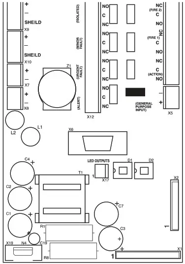 VESDA VLP LaserPlus Aspirating Smoke Detector - Detector Mounting Box 2
