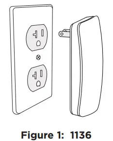 DMP 1136 Wireless Remote Chime