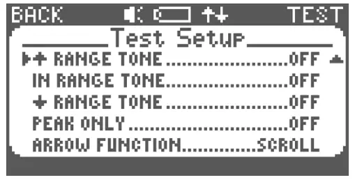 01165 Lafayette Hand Held Dynamometer - POWER MENU SELECT Button 5