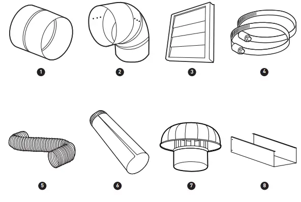 BeefEater RANGE HOOD BRC214SA-ACCESSORIES