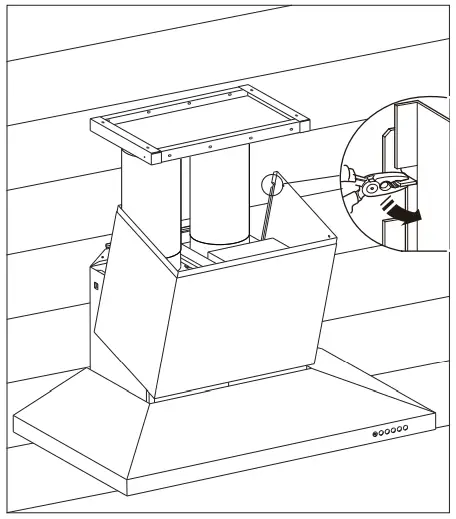 BeefEater RANGE HOOD BRC214SA-Ensure locking