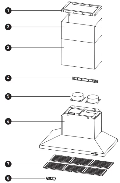 BeefEater RANGE HOOD BRC214SA-PRODUCT DESCRIPTION