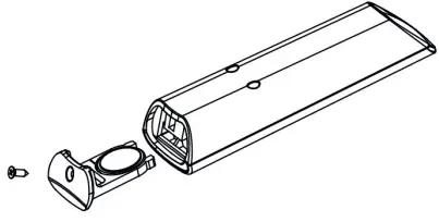 BeefEater RANGE HOOD BRC214SA-Unscrew the locking screw