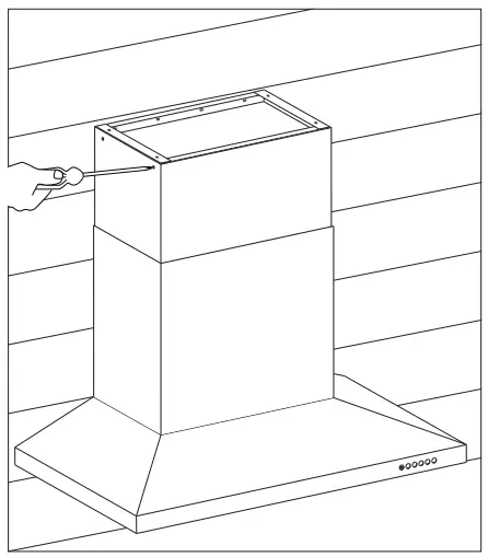BeefEater RANGE HOOD BRC214SA-flue cover