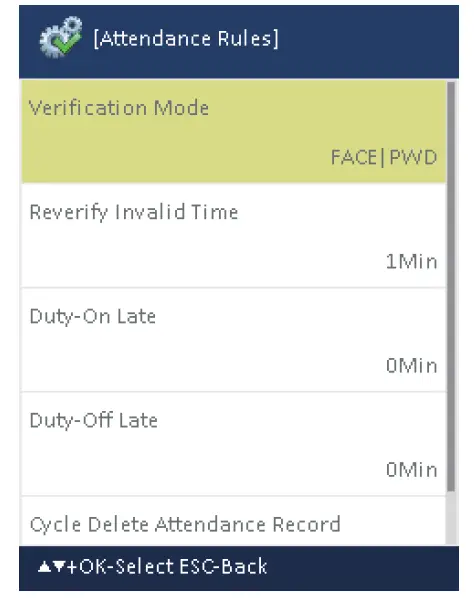 deli E13750 Fingerprint and Face Time Attendance Machine 11