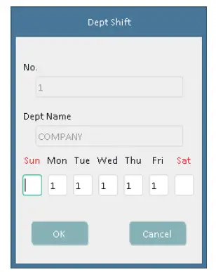 deli E13750 Fingerprint and Face Time Attendance Machine 13