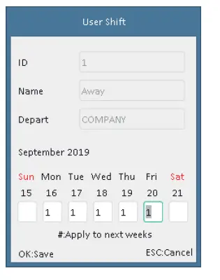 deli E13750 Fingerprint and Face Time Attendance Machine 14