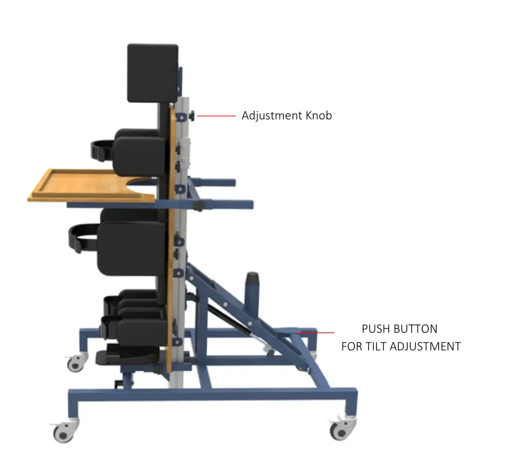 istanzme Supine Stander - Angle Adjustment