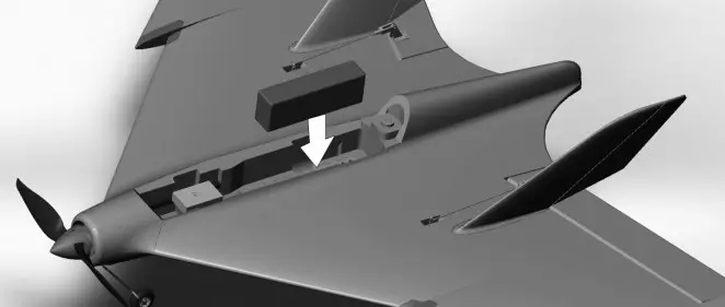 F38 HORNET RC Assembly And Operation Instructions - 2 Battery installation