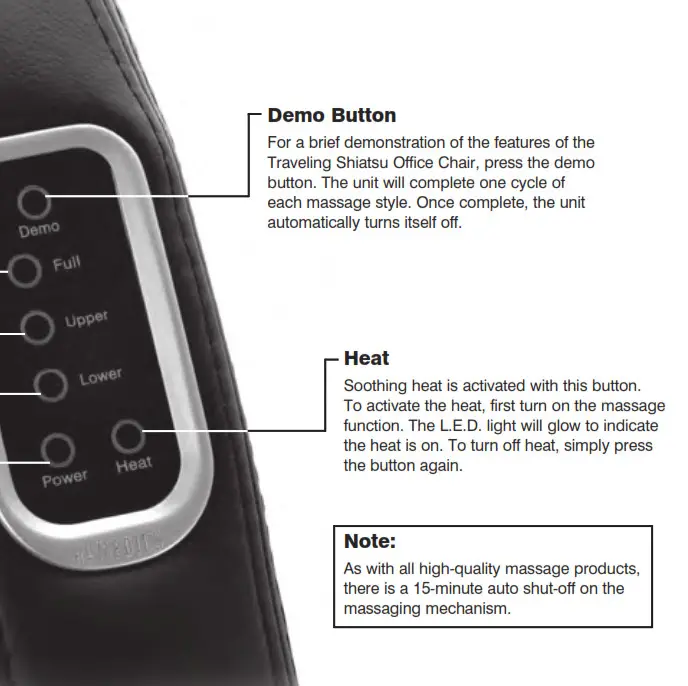 Homedics OCTS-200 Shiatsu Massage Chair - Traveling Shiatsu Mechanism 2