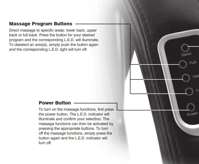 Homedics OCTS-200 Shiatsu Massage Chair - Traveling Shiatsu Mechanism