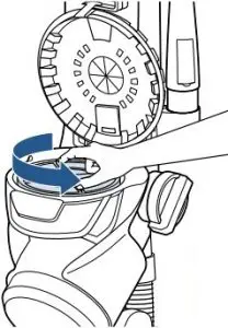 Cleaning Bottom Post-Motor Filter Instructions