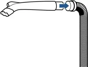 Above Floor Cleaning Hose Instructions
