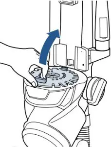 Cleaning Bottom Post-Motor Filter Instructions