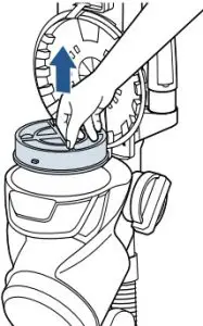 Cleaning Bottom Post-Motor Filter Instructions