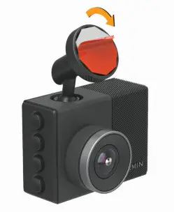 GARMIN Dash Cam 45 - Remove the protective film