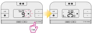 SALUS RT510 Programmable Room Thermostat - diagram8