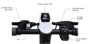 SCRAMBLER DUCATI CITY CROSS E Street Edition Electric Bike - Right brake handle