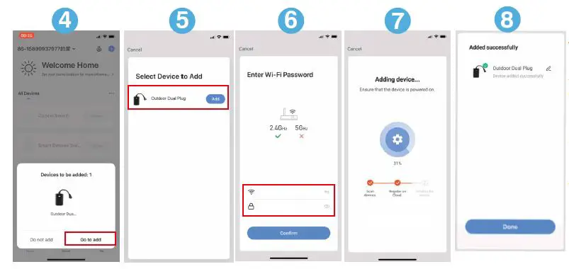 Minoston MP23W Wi-Fi Outdoor Plug 2 Outlets fig11