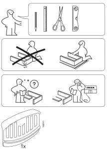 IKEA BJORKSTA Picture and Frame - fig