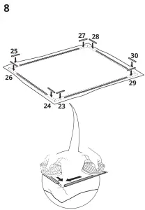 IKEA BJORKSTA Picture and Frame - fig8