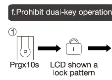 JIECANG JCHR35W2C LCD Remote Controller - operation