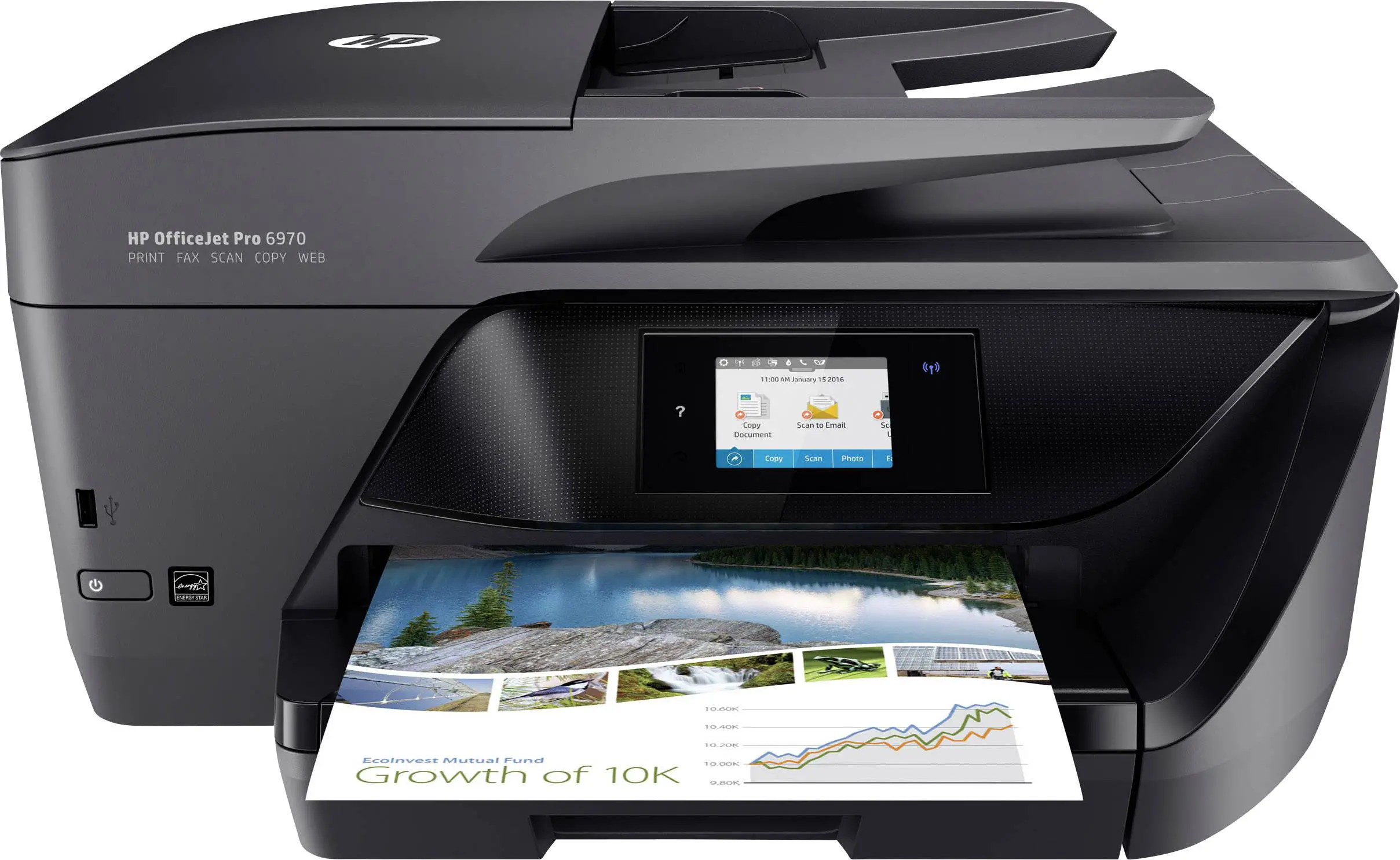 hp 1496578 OfficeJet Pro 6970 All-in-One Colour Inkjet Multifunction Printer