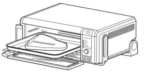 NINJA SP101UK Foodi Flip Mini Oven - figure 12