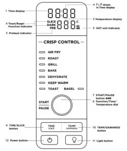 NINJA SP101UK Foodi Flip Mini Oven - figure 7