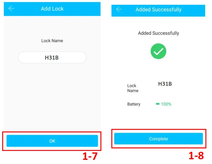Rocks H31B Series Smart Lock- Connect lock 7