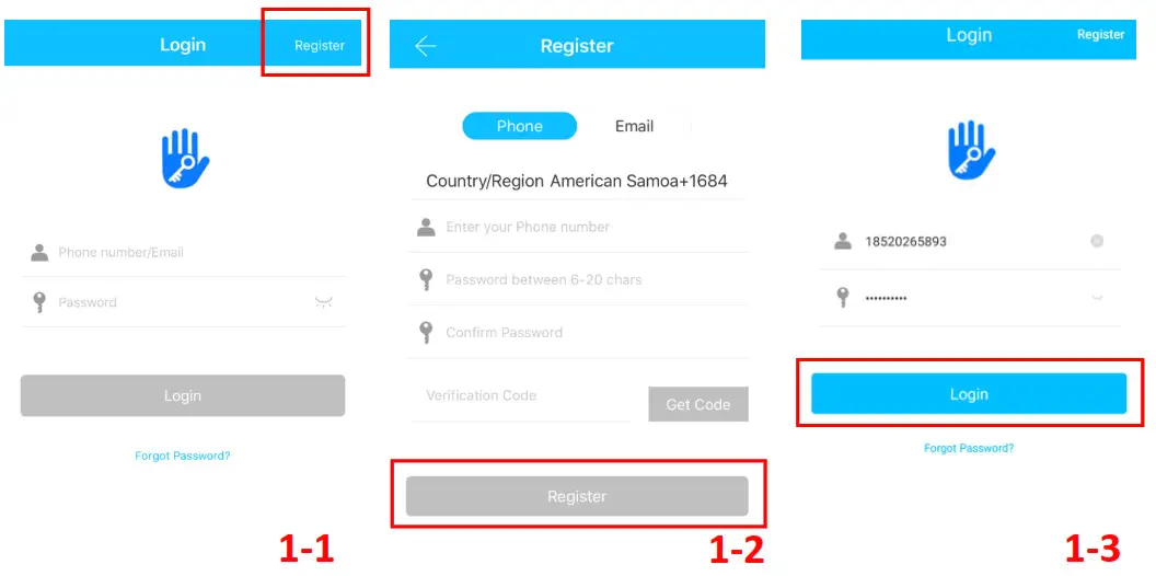 Rocks H31B Series Smart Lock- Connect lock1