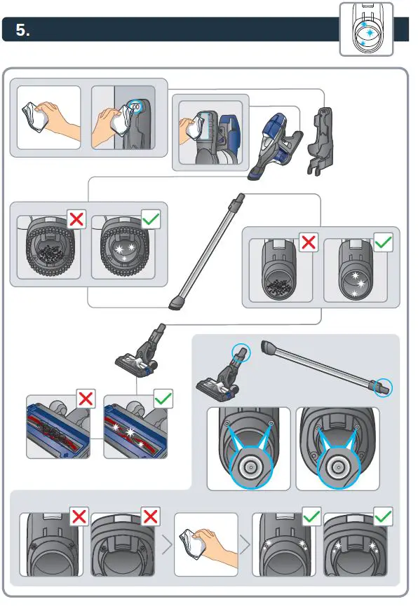 Tefal X-PERT Essential 360 Cordless Vacuum Cleaner 7