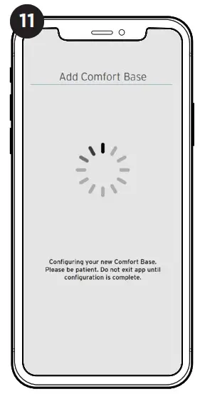 GLIDEAWAY Comfort Base for Wi Fi App - 11