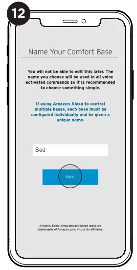 GLIDEAWAY Comfort Base for Wi Fi App - 12