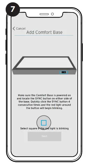 GLIDEAWAY Comfort Base for Wi Fi App - 7