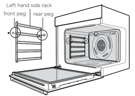 Westinghouse WVEP627 oven series - accessories