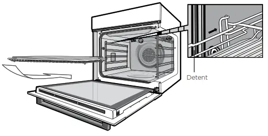 Westinghouse WVEP627 oven series - racks